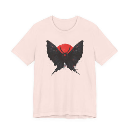 Mothman Graphic Tee - Unisex Jersey Shirt for Nature Lovers