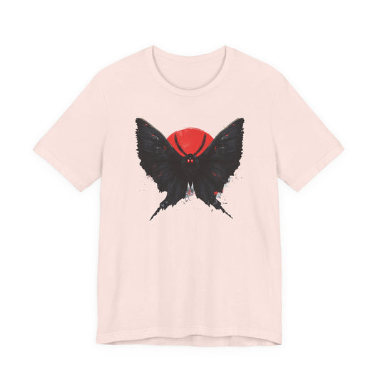 Mothman Graphic Tee - Unisex Jersey Shirt for Nature Lovers