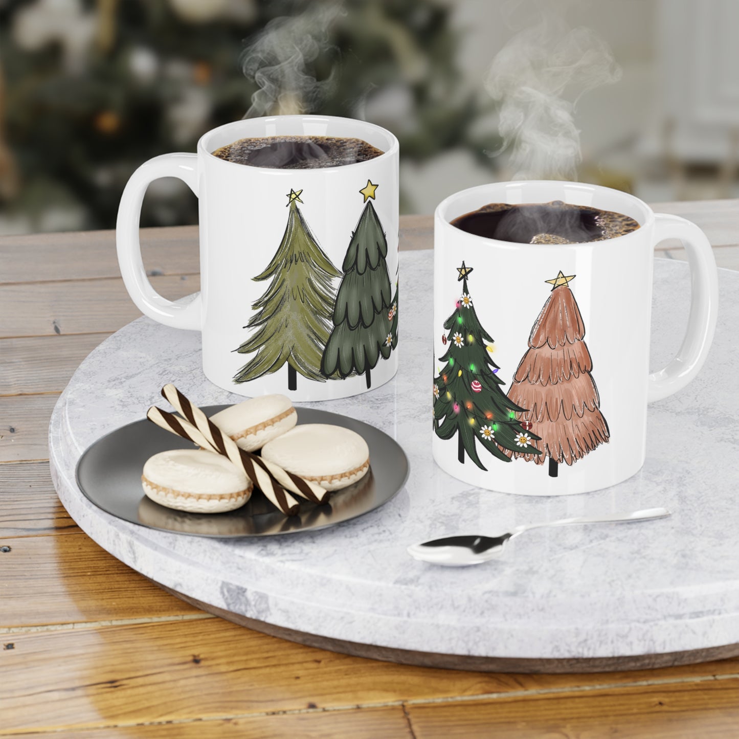 Classic Christmas Tree Ceramic Mugs (11oz\15oz\20oz)