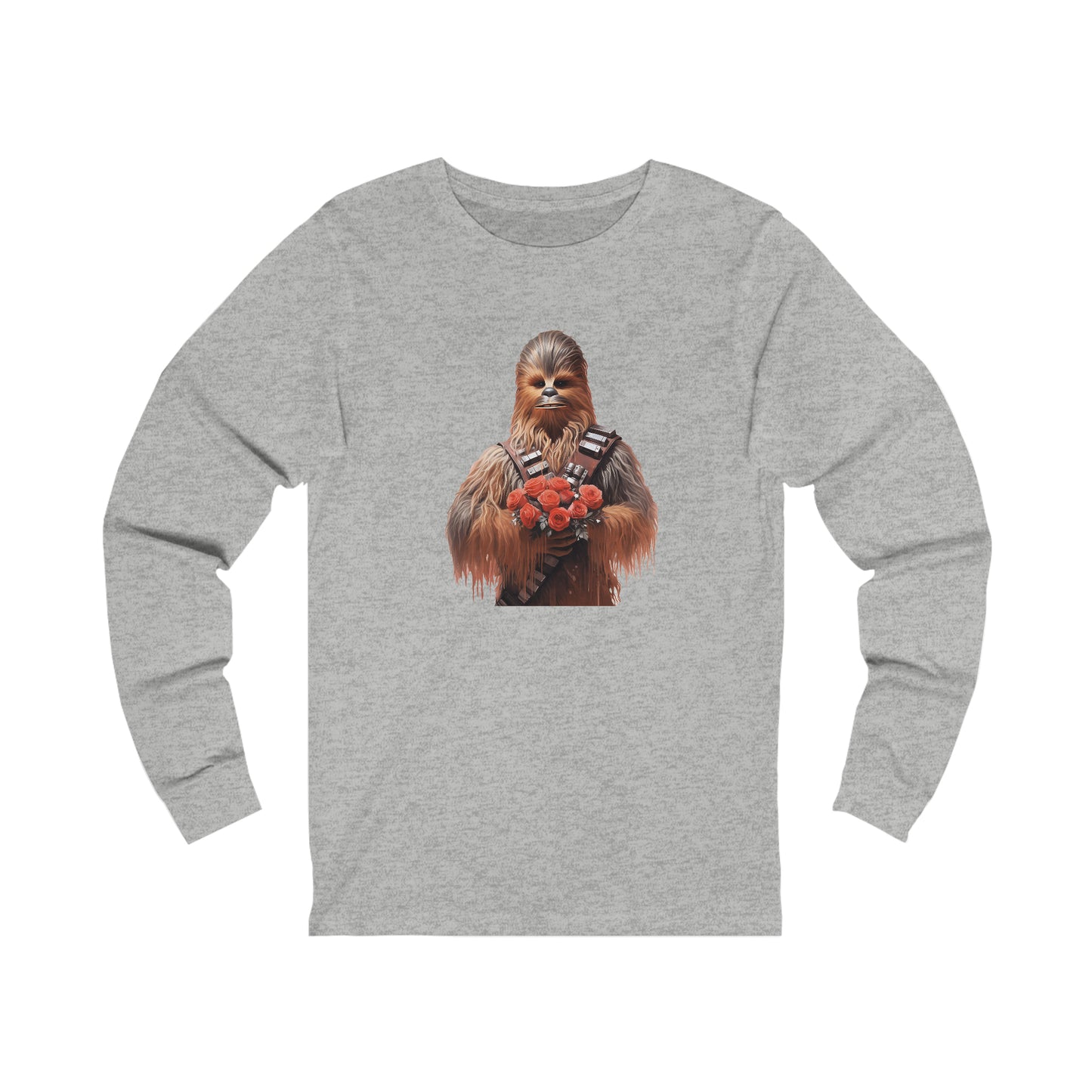 Chewbacca's Roses  Unisex Jersey Long Sleeve Tee