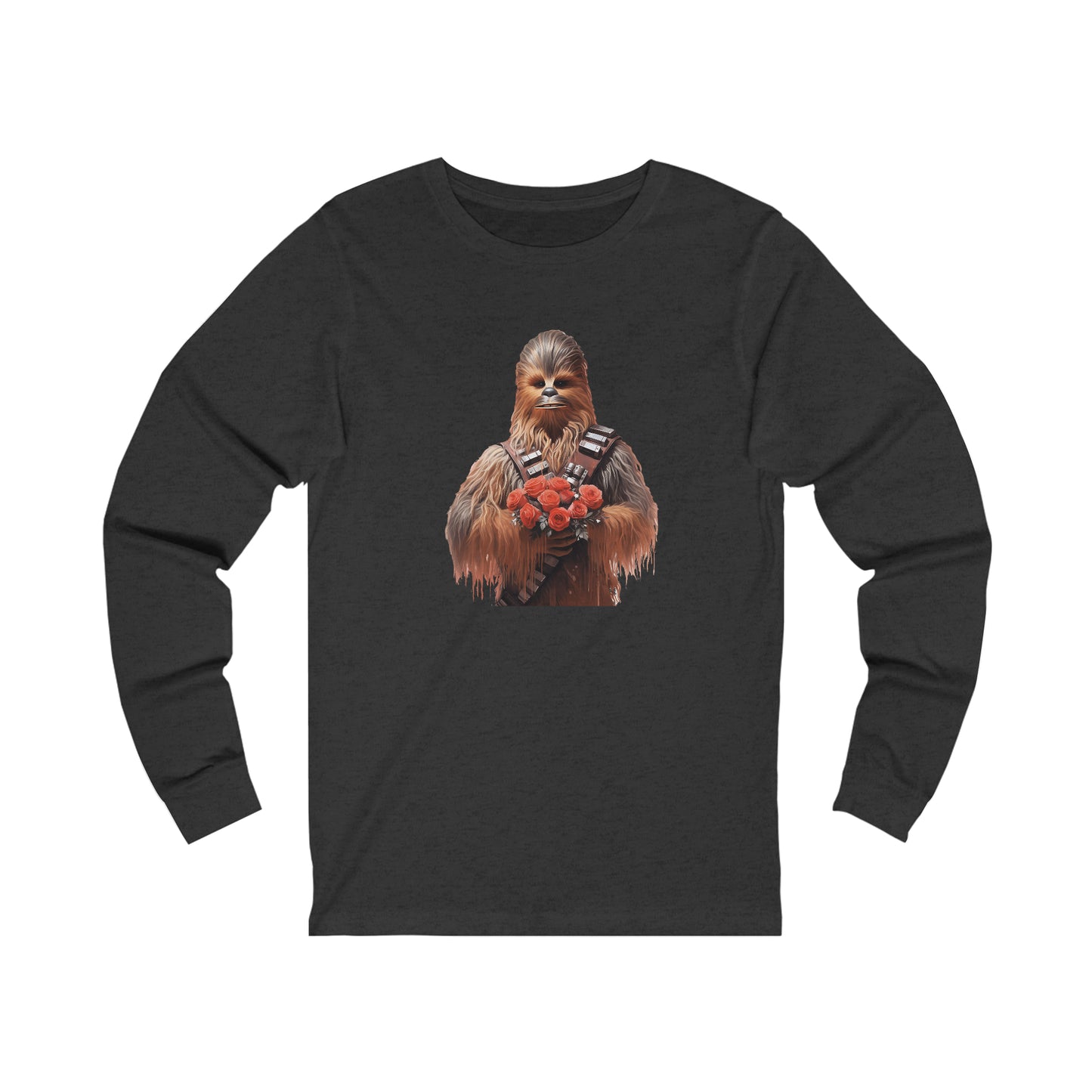 Chewbacca's Roses  Unisex Jersey Long Sleeve Tee