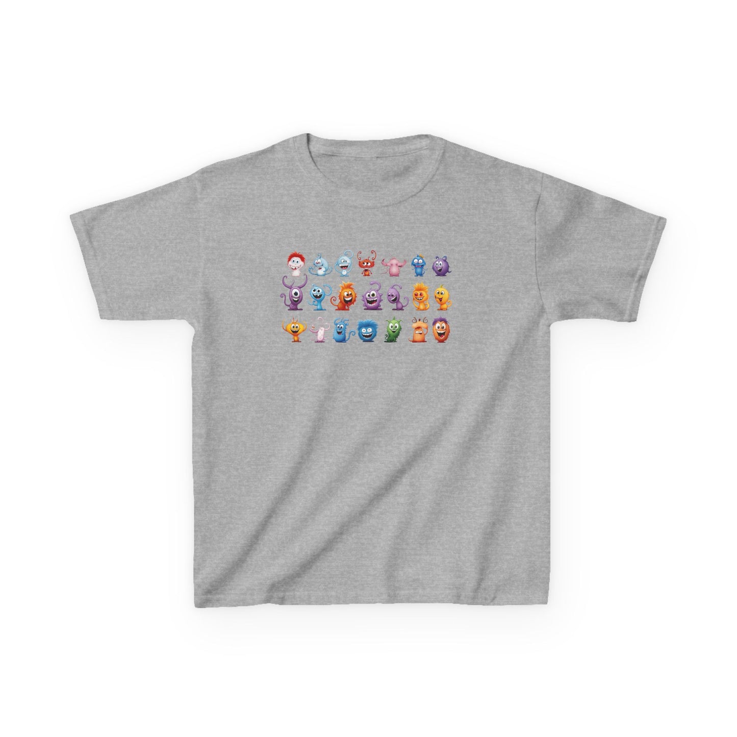 Super Cute Monsters, Halloween Tshirt, Funny Tshirts for Kids, Kids Heavy Cotton™ Tee