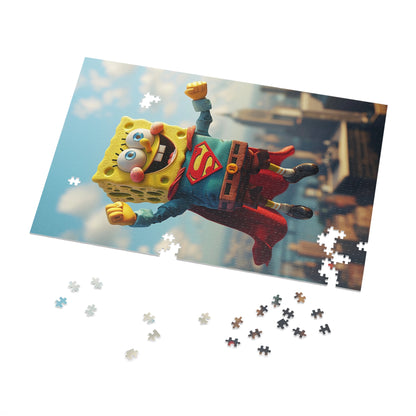 SuperSponge! Jigsaw Puzzle (30, 110, 252, 500,1000-Piece)