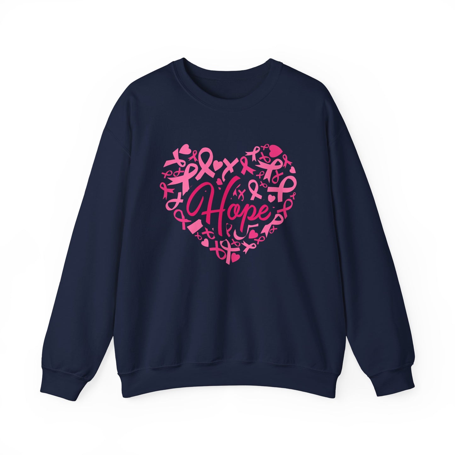 Hope Heart Breast Cancer Awareness Sweatshirt