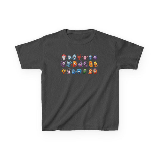 Super Cute Monsters, Halloween Tshirt, Funny Tshirts for Kids, Kids Heavy Cotton™ Tee