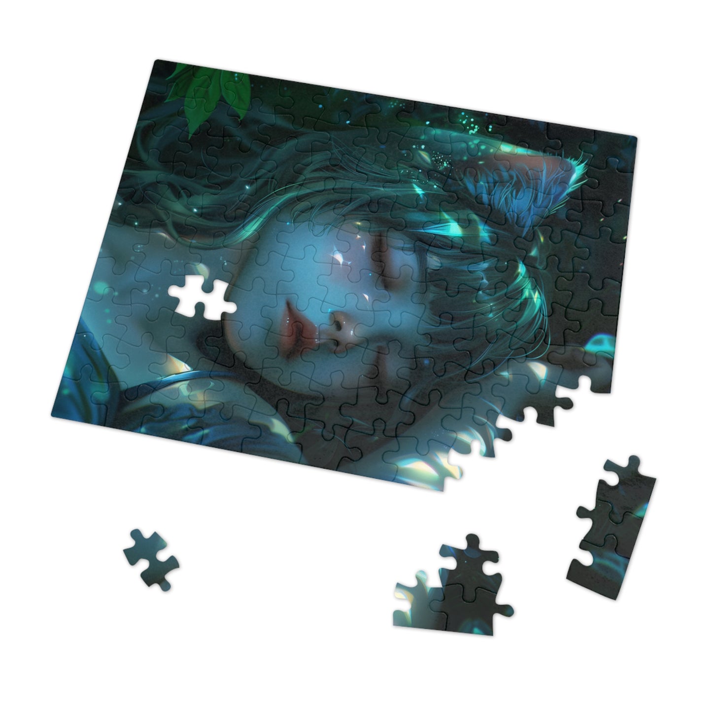 Anime Sleeping Girl  Jigsaw Puzzle (30, 110, 252, 500,1000-Piece)