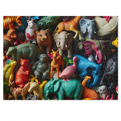 Toy Animals Jigsaw Puzzle (30, 110, 252, 500,1000-Piece)