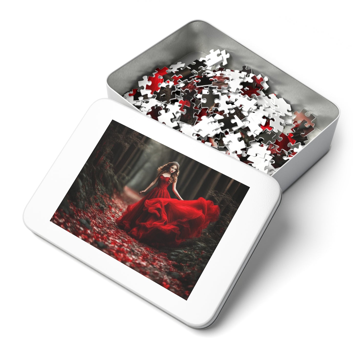 The Red Princess Jigsaw Puzzle (30, 110, 252, 500,1000-Piece)