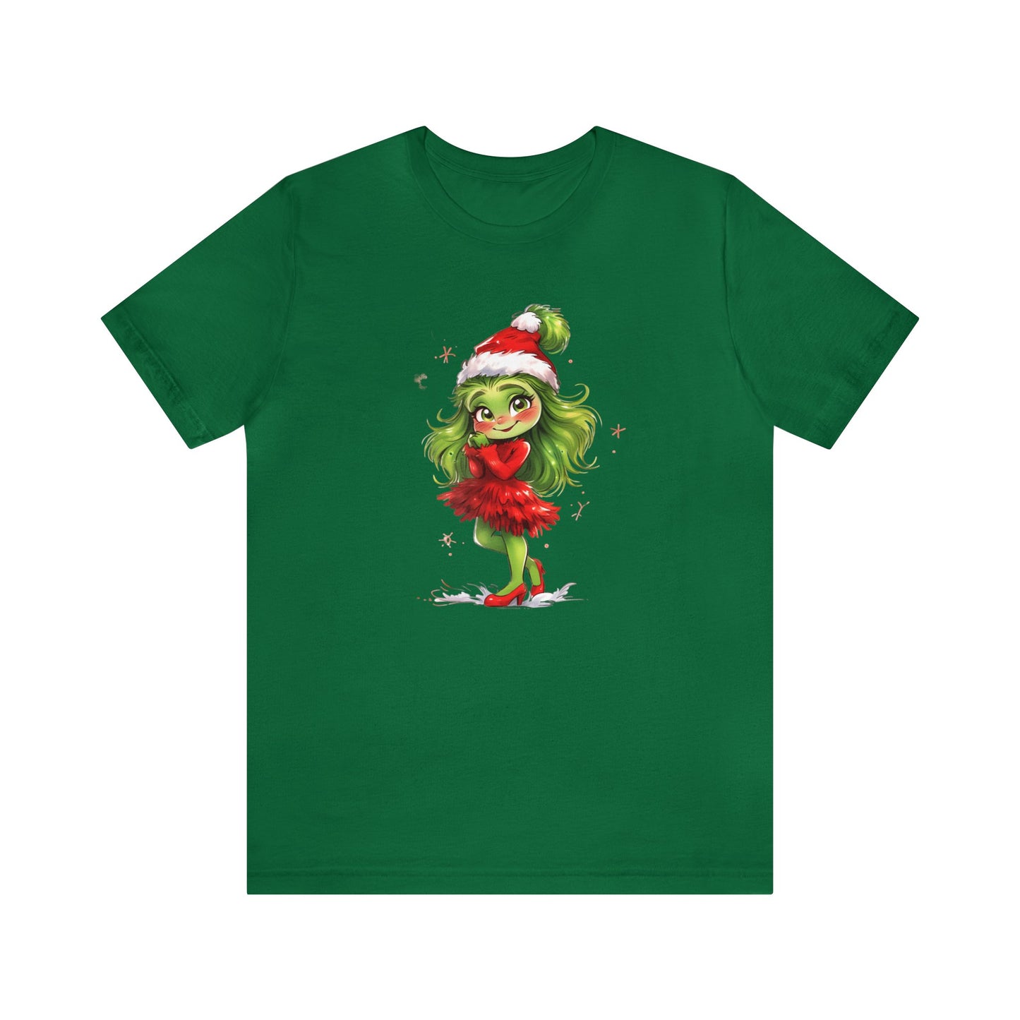 Lady Grinch  Unisex Jersey Short Sleeve Tee