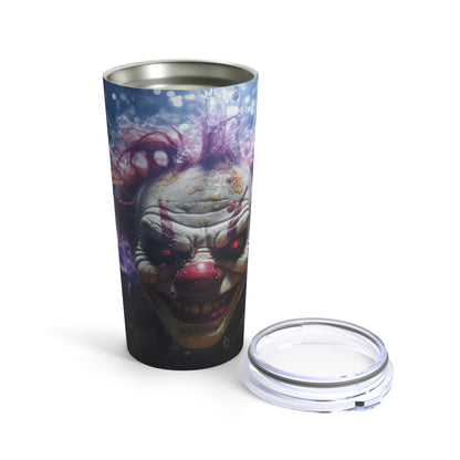 Scary Halloween Clown Tumbler