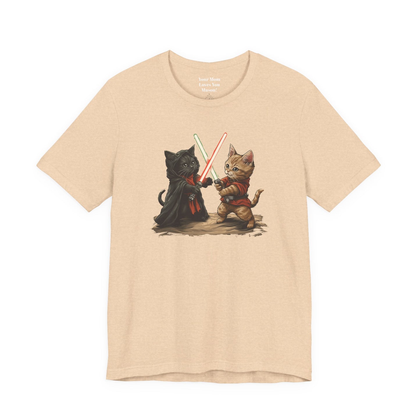 Kitty Star Wars Battle Unisex Jersey Short Sleeve Tee