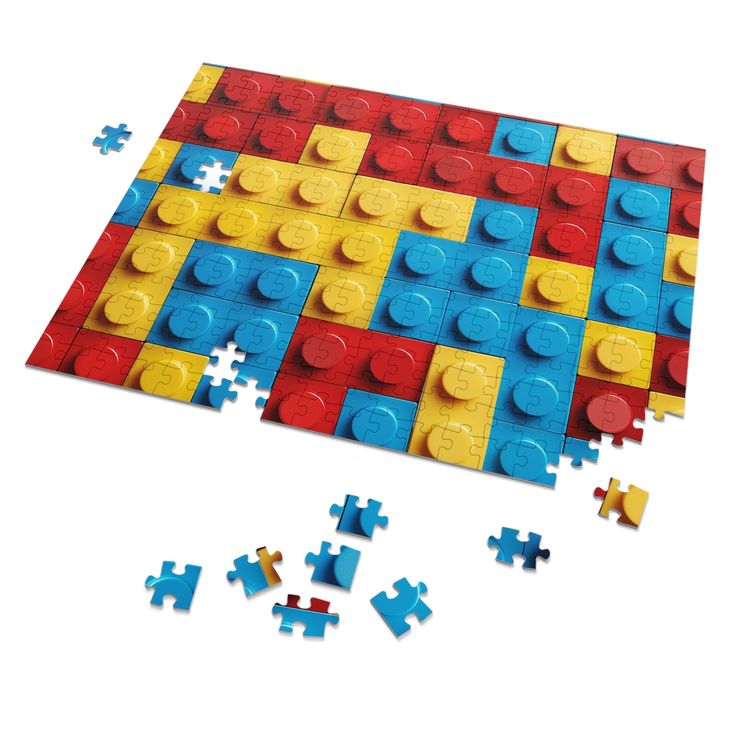 Legos Jigsaw Puzzle (30, 110, 252, 500,1000-Piece)