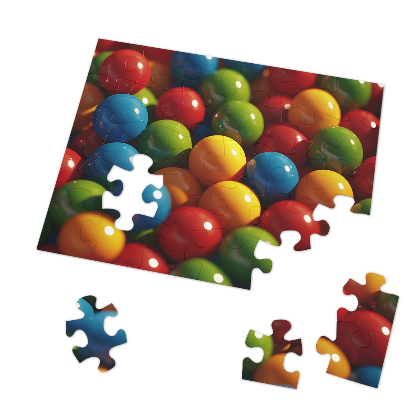 Gumballs  Jigsaw Puzzle (30, 110, 252, 500,1000-Piece)