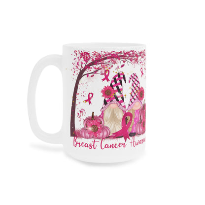 Breast Cancer Awareness Gnomes Ceramic Mugs (11oz\15oz\20oz)