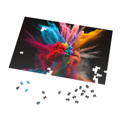 Colorful Explosion!  Jigsaw Puzzle (30, 110, 252, 500,1000-Piece)