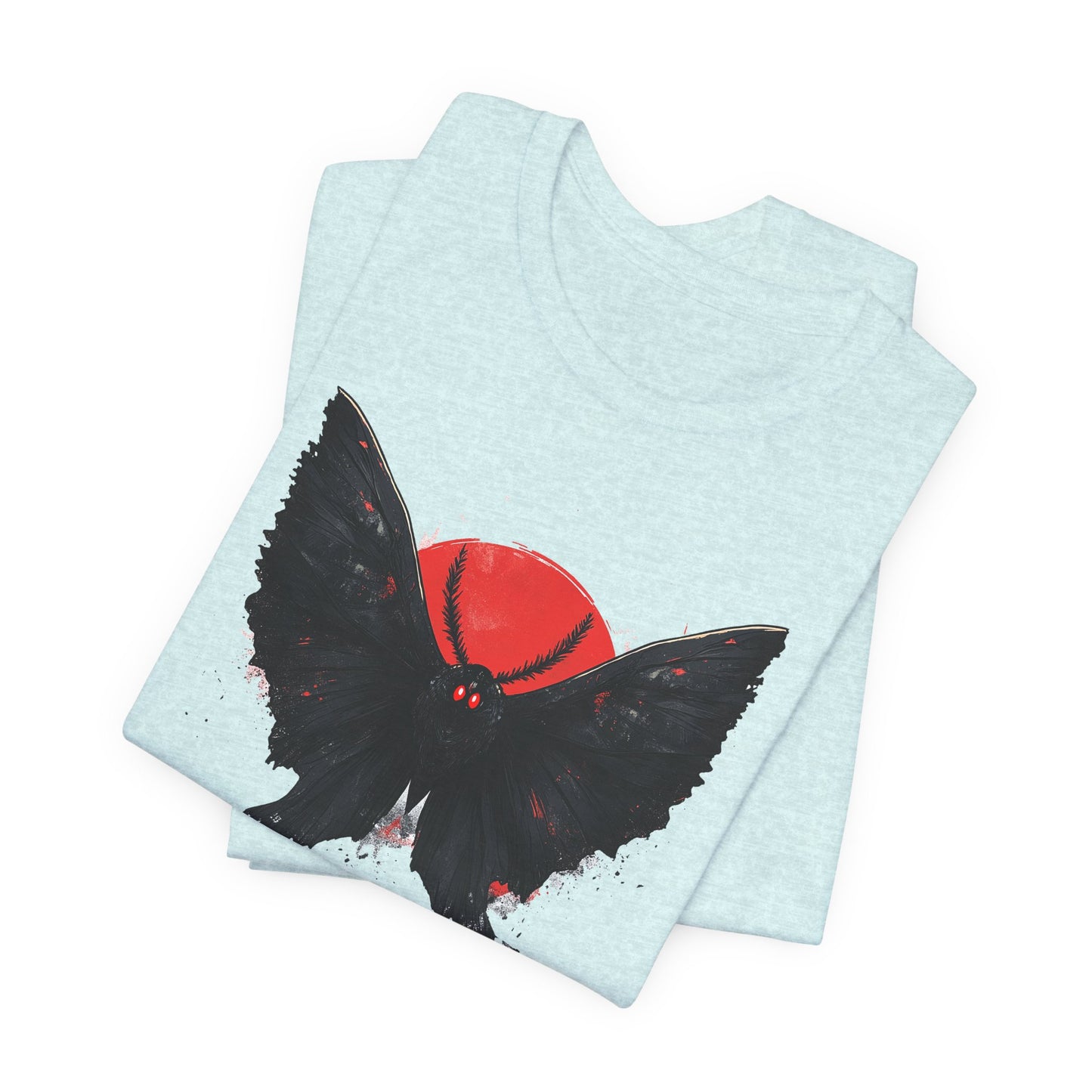 Mothman Graphic Tee - Unisex Jersey Shirt for Nature Lovers