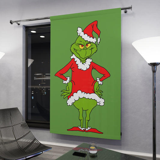 The Grinch Blackout Window Curtains (1 Piece)