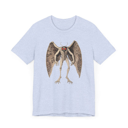 Mothman Unisex Jersey Tee - Paranormal Graphic T-Shirt