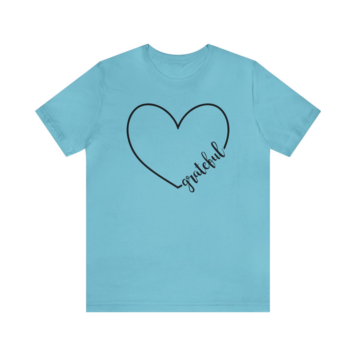 Grateful Heart  Unisex Jersey Short Sleeve Tee