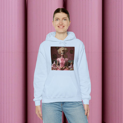 Creepy Barbie Doll Unisex Heavy Blend™ Hooded Sweatshirt