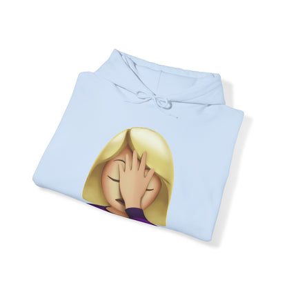 Facepalm Emoji   Unisex Heavy Blend™ Hooded Sweatshirt