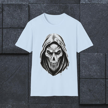 Scary Skull Halloween Unisex Softstyle T-Shirt