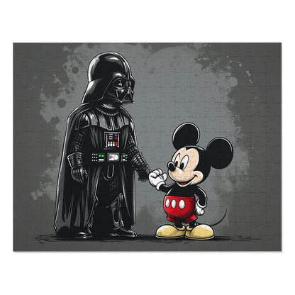 Darth and Mickey Jigsaw Puzzle (30, 110, 252, 500 -Piece)