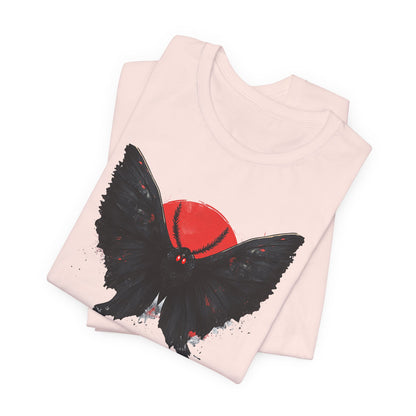 Mothman Graphic Tee - Unisex Jersey Shirt for Nature Lovers