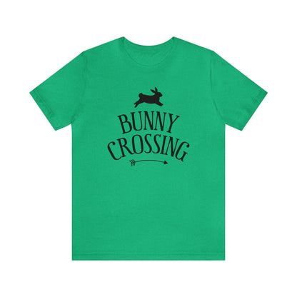 Bunny Crossing  Unisex Jersey Short Sleeve Tee