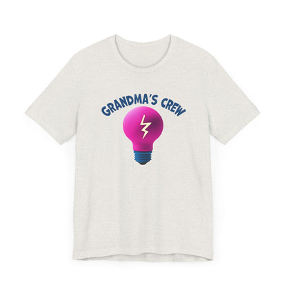 Grandma's Crew  Unisex Jersey Tee - Fun Gift for Grandparents