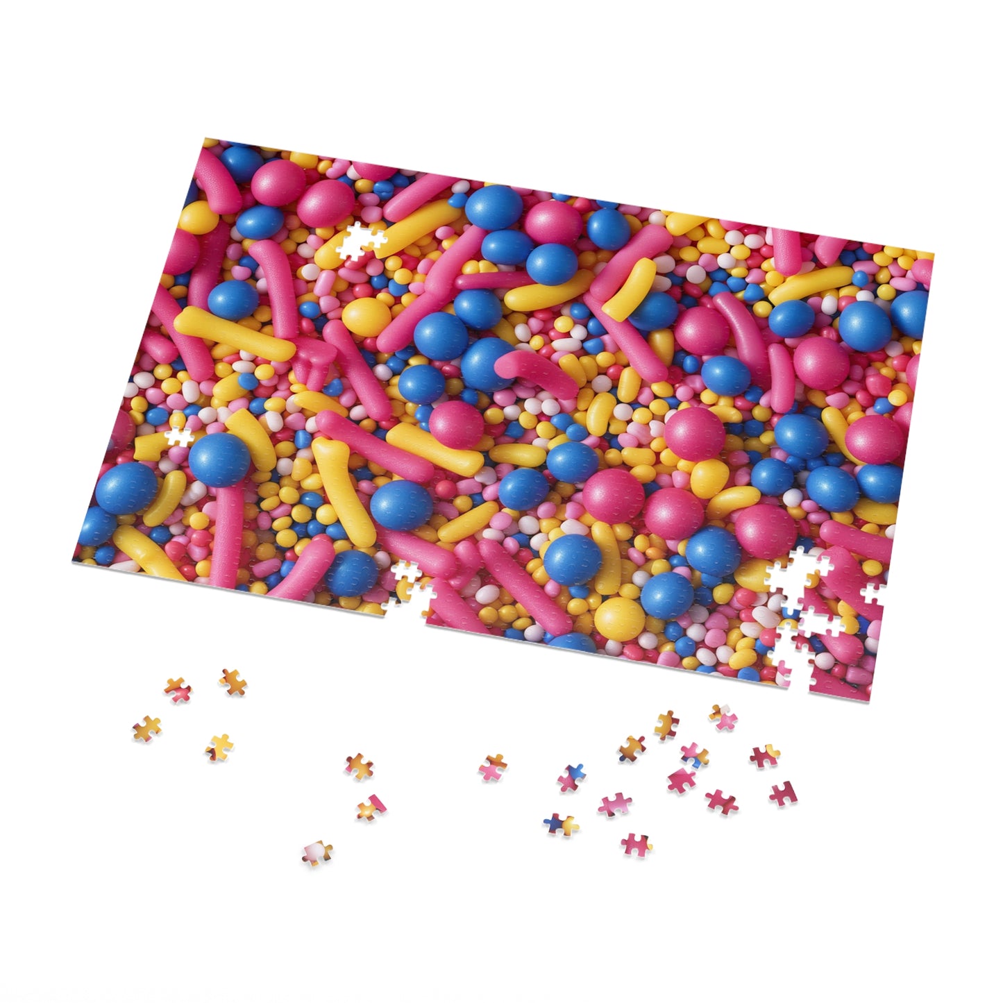 Colorful Sprinkles  Jigsaw Puzzle (30, 110, 252, 500,1000-Piece)