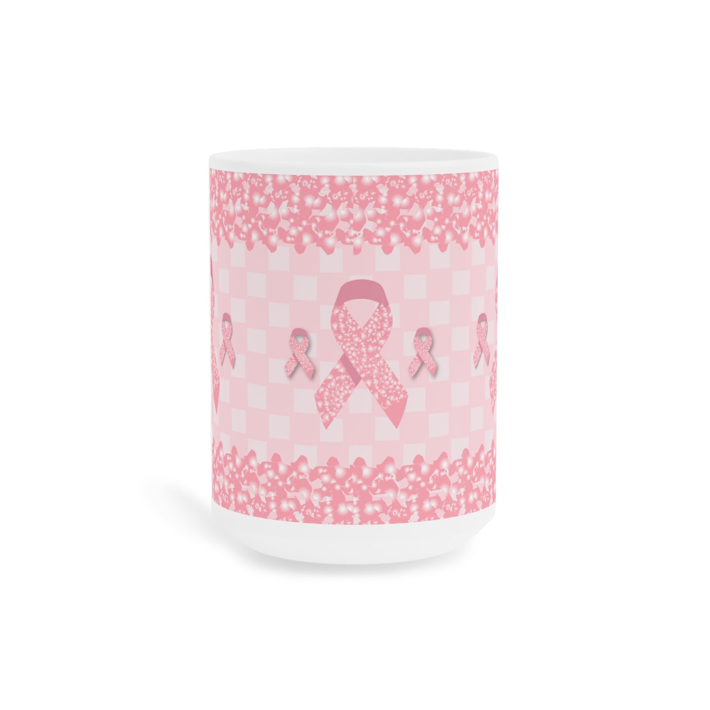 Breast Cancer Awareness Pink Ribbon Ceramic Mugs (11oz\15oz\20oz)