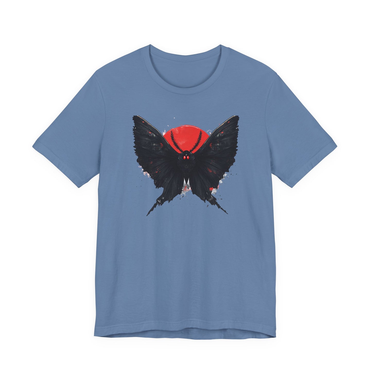 Mothman Graphic Tee - Unisex Jersey Shirt for Nature Lovers