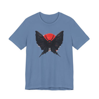 Mothman Graphic Tee - Unisex Jersey Shirt for Nature Lovers