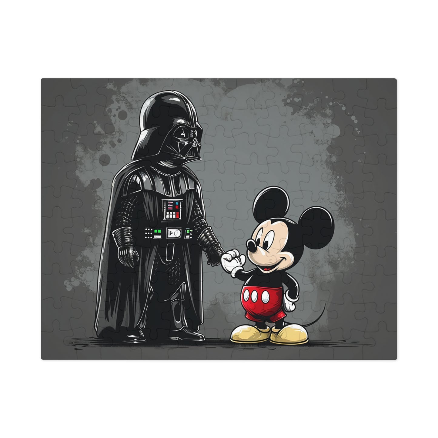 Darth and Mickey Jigsaw Puzzle (30, 110, 252, 500 -Piece)