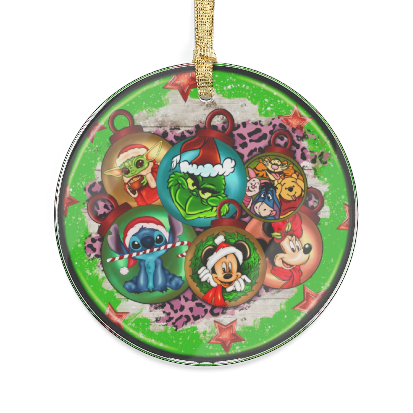 Grinch and Friends  Acrylic Ornaments