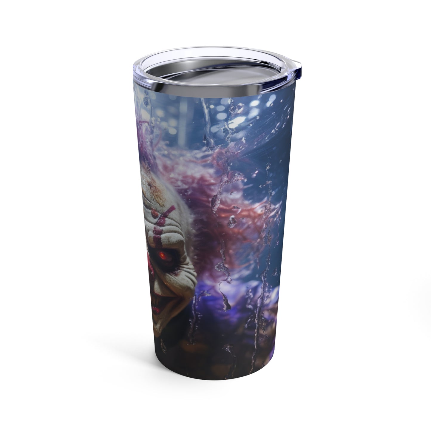 Scary Halloween Clown Tumbler