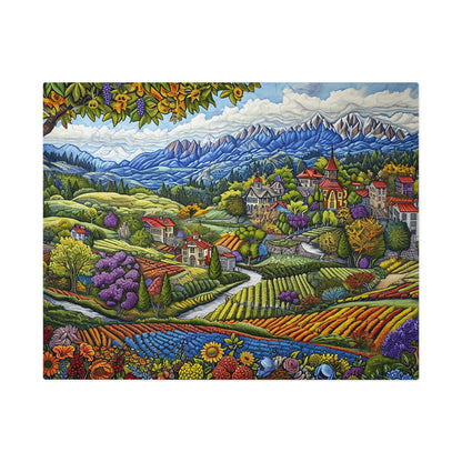 Colorful Landscape  Jigsaw Puzzle (30, 110, 252, 500,1000-Piece)