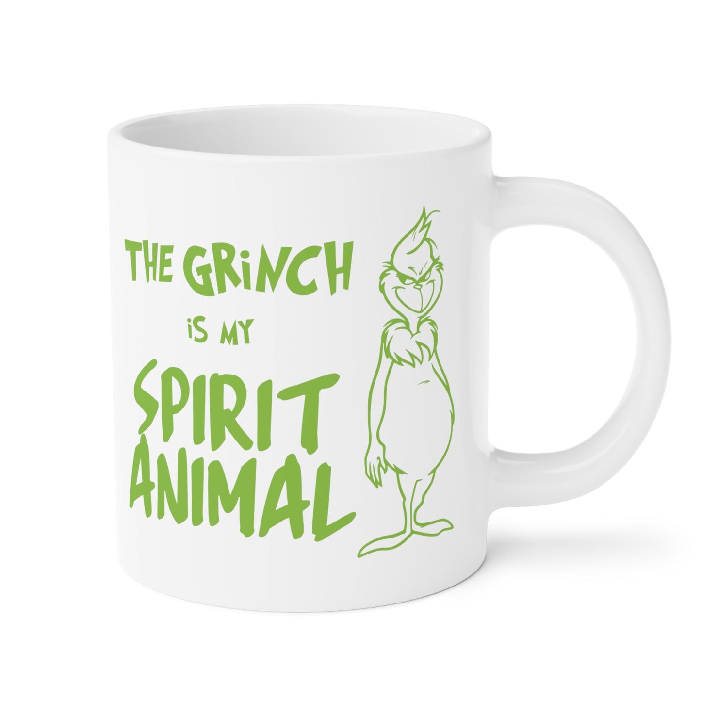 The Grinch is My Spirit Animal  Ceramic Mugs (11oz\15oz\20oz)