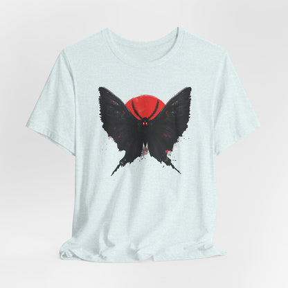 Mothman Graphic Tee - Unisex Jersey Shirt for Nature Lovers