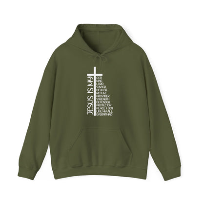 Jesus Is My...  Unisex Heavy Blend™ Hooded Sweatshirt