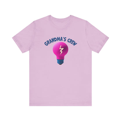 Grandma's Crew  Unisex Jersey Tee - Fun Gift for Grandparents