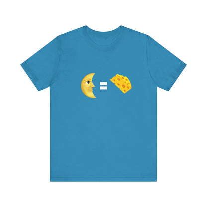 Moon = Cheese  Unisex Jersey Tee