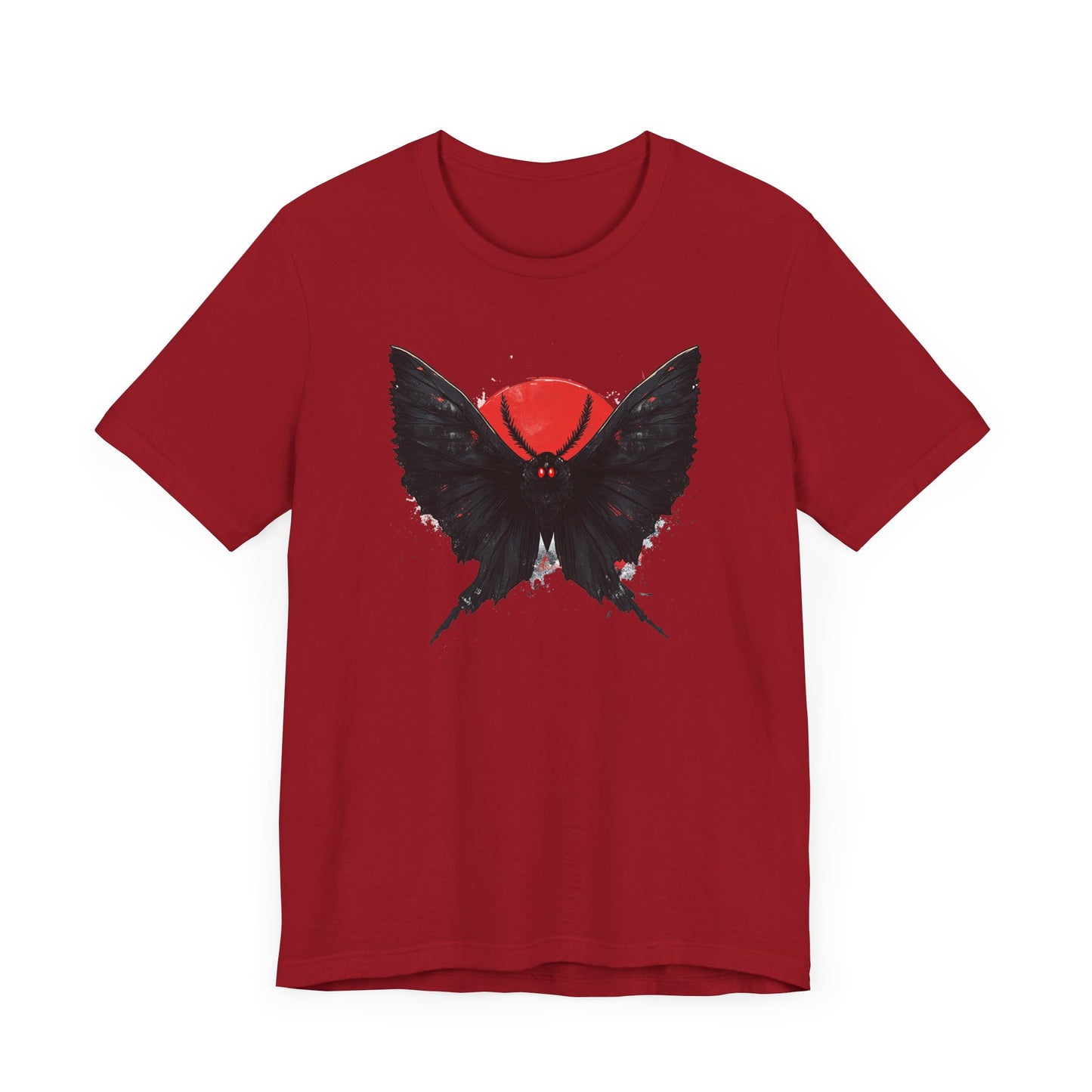 Mothman Graphic Tee - Unisex Jersey Shirt for Nature Lovers