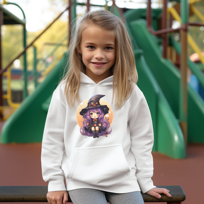 Toddler Witch Pullover Fleece Hoodie