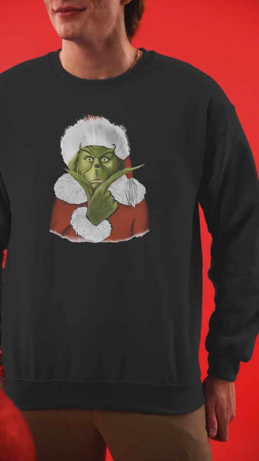 Resting Grinch Face    Unisex Heavy Blend™ Crewneck Sweatshirt