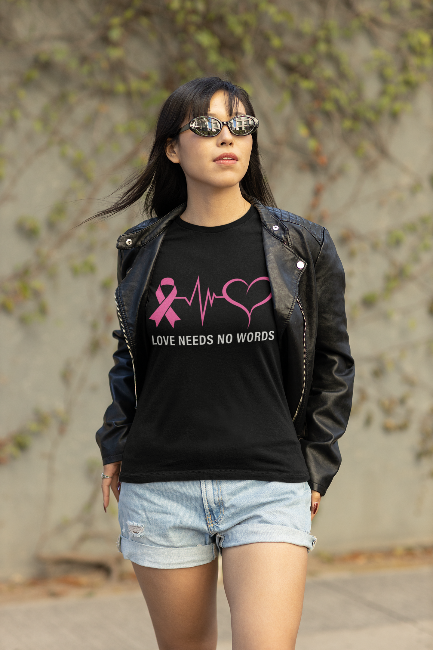 Breast Cancer Support Jersey Short Sleeve Tee