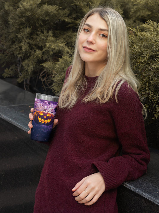 Halloween Pumpkin Tumbler